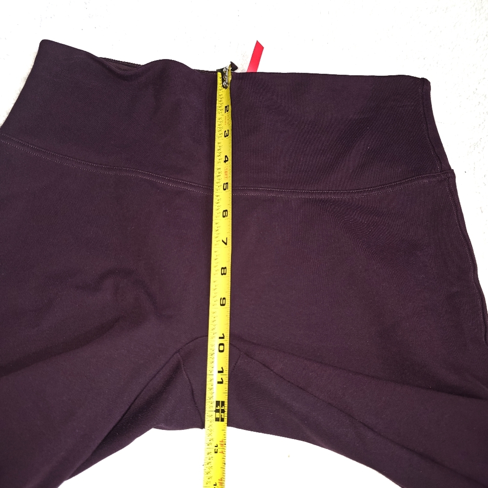 SPANX plum purple ponte leggings L - Picture 10 of 11